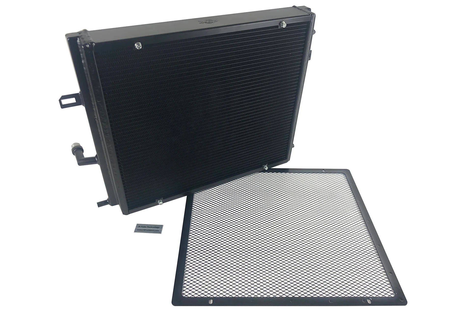 Front Mount Triple-Pass Heat Exchanger w/Rock Guard <br> 16-20 BMW 2/3/4 Series M240i xDrive Gran Coupe - Image 4