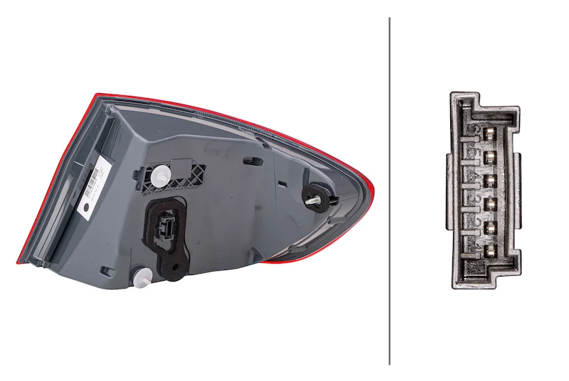 Left Outer Tail Light <br>11-16 BMW 528i - Image 2