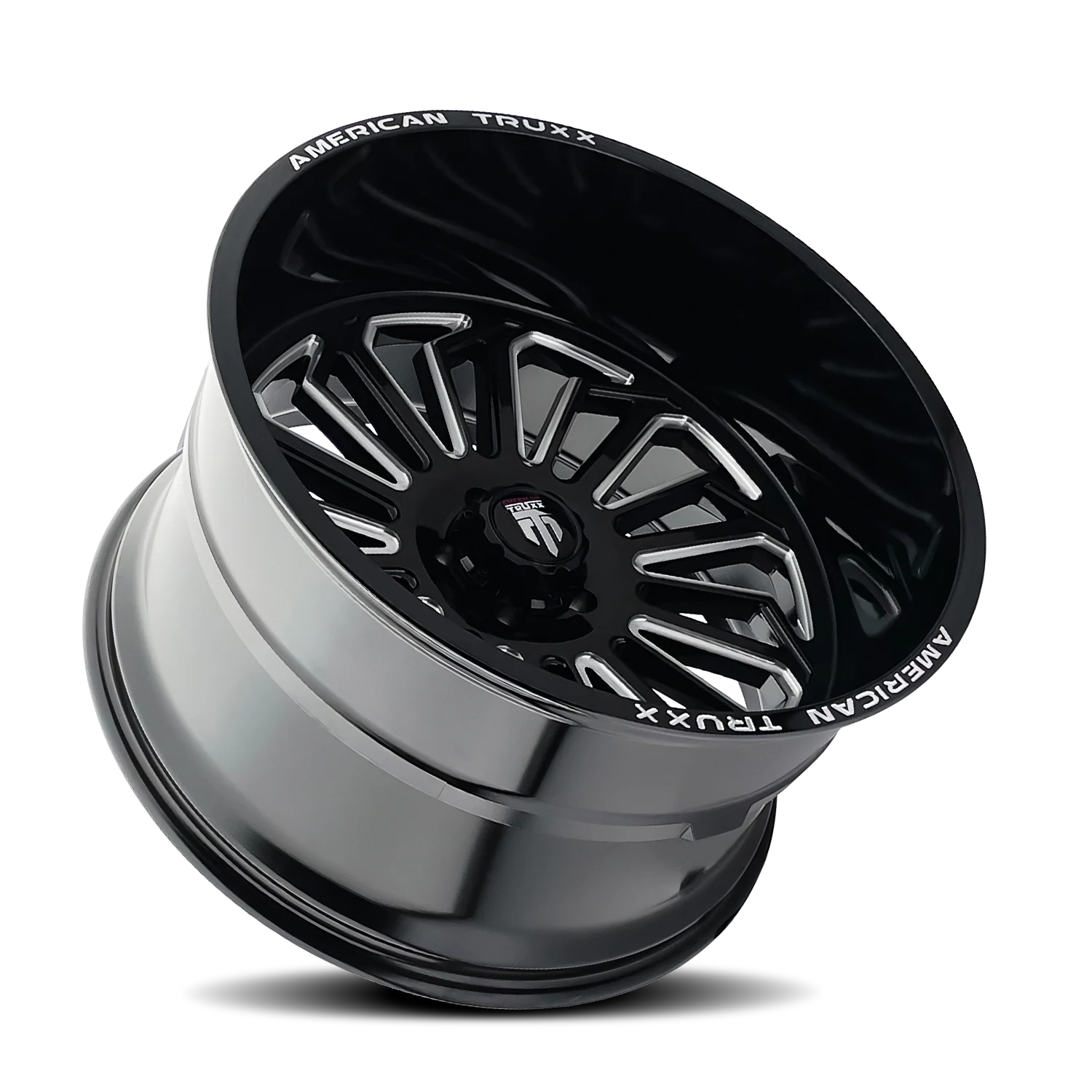 Butcher AT1916 Gloss Black Milled Wheel <br> 07-26 Jeep Wrangler, 20-26 Gladiator - Image 2