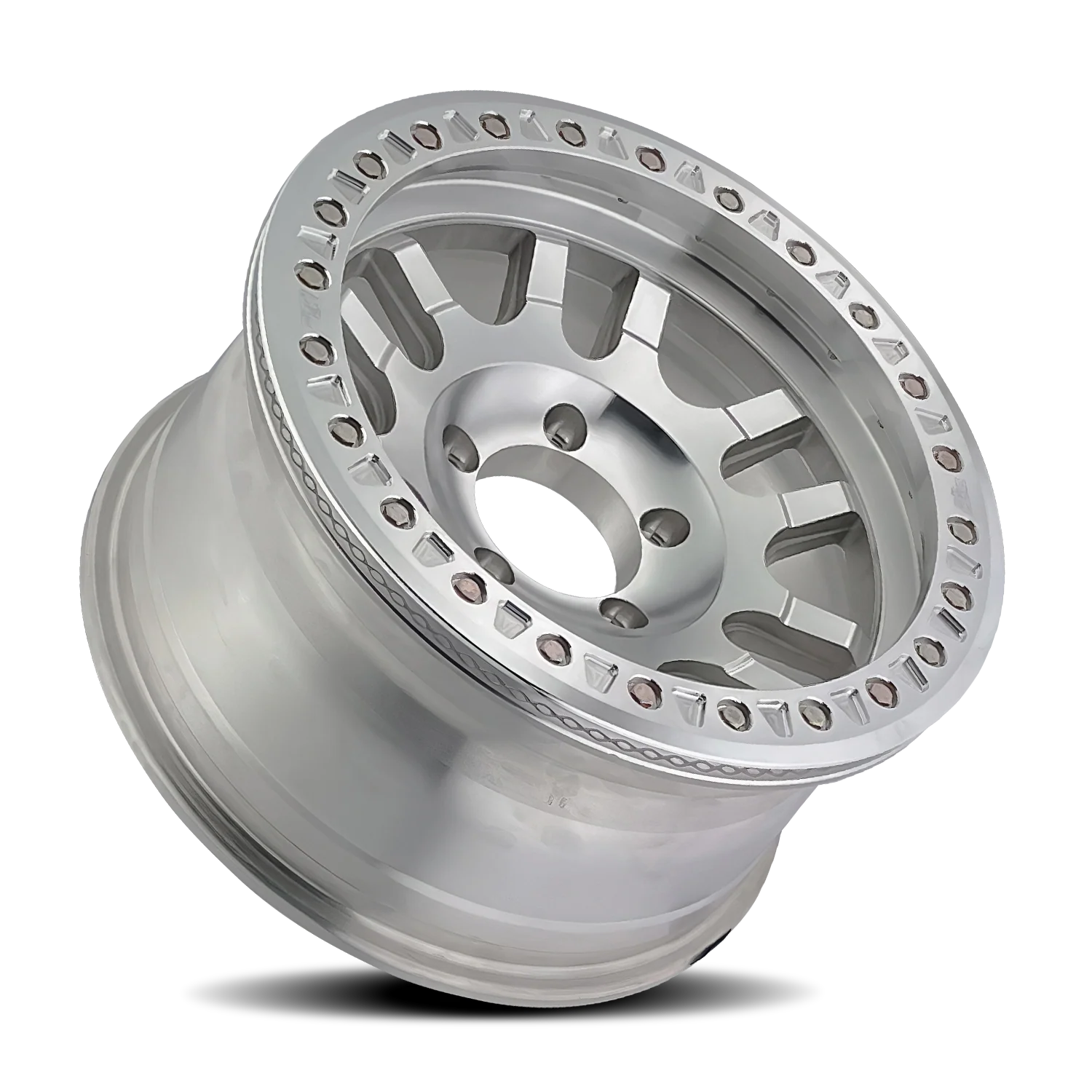 Canyon Race 9314 17x9 in Machined Wheel <br> 5x127 Bolt Pattern / -12mm Offset / 71.5mm Hub - Image 2