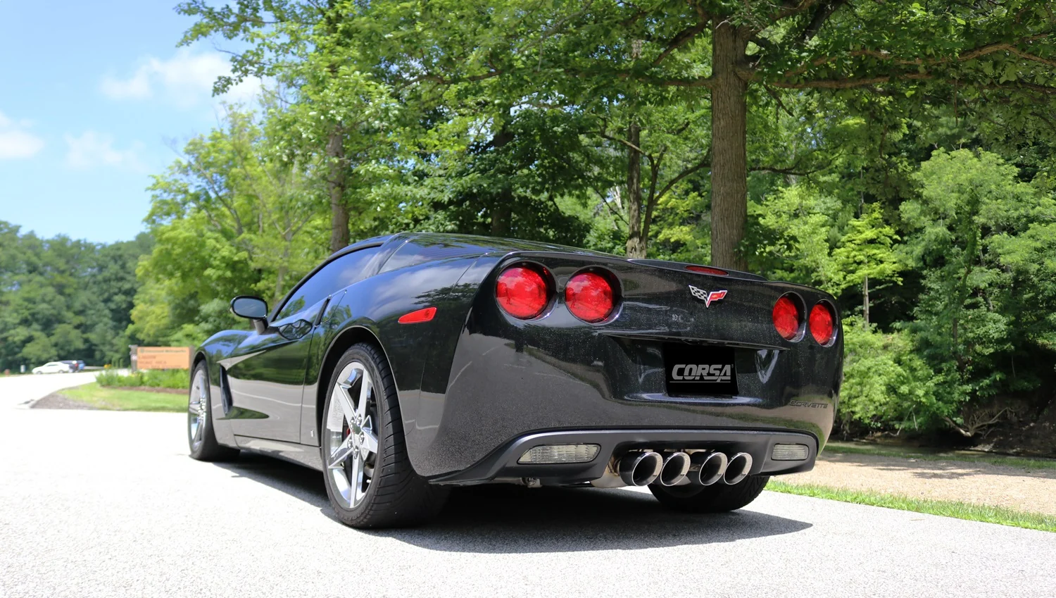 2.75in Axle-Back Dual Rear Exit without Tips <br> 2009-2013 Chevrolet Corvette - Image 2