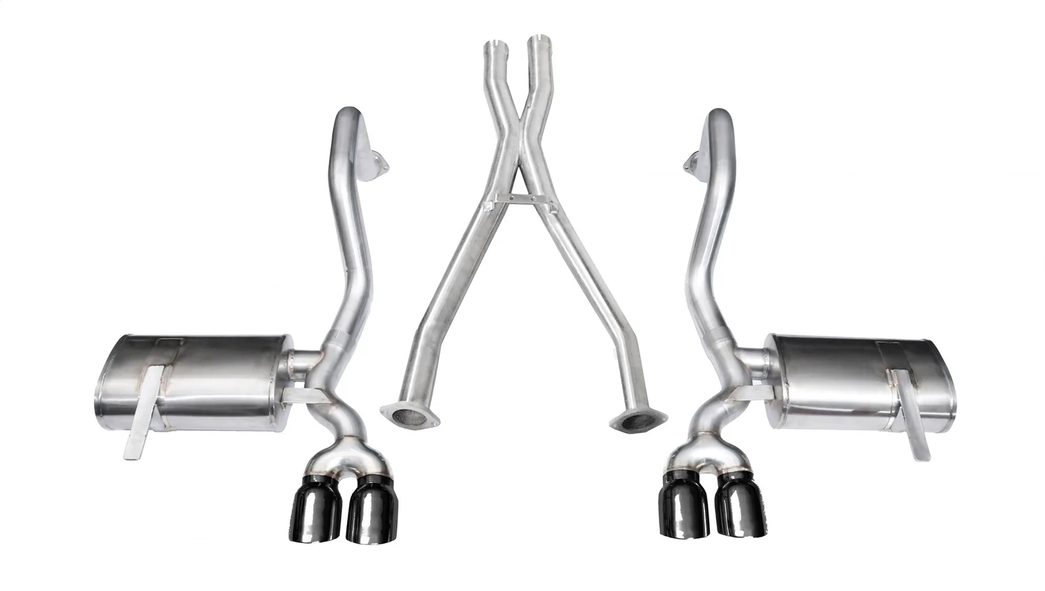 2.5in Cat-Back Dual Rear Exit w/ 3.5in Tips <br> 1997-2004 Chevrolet Corvette