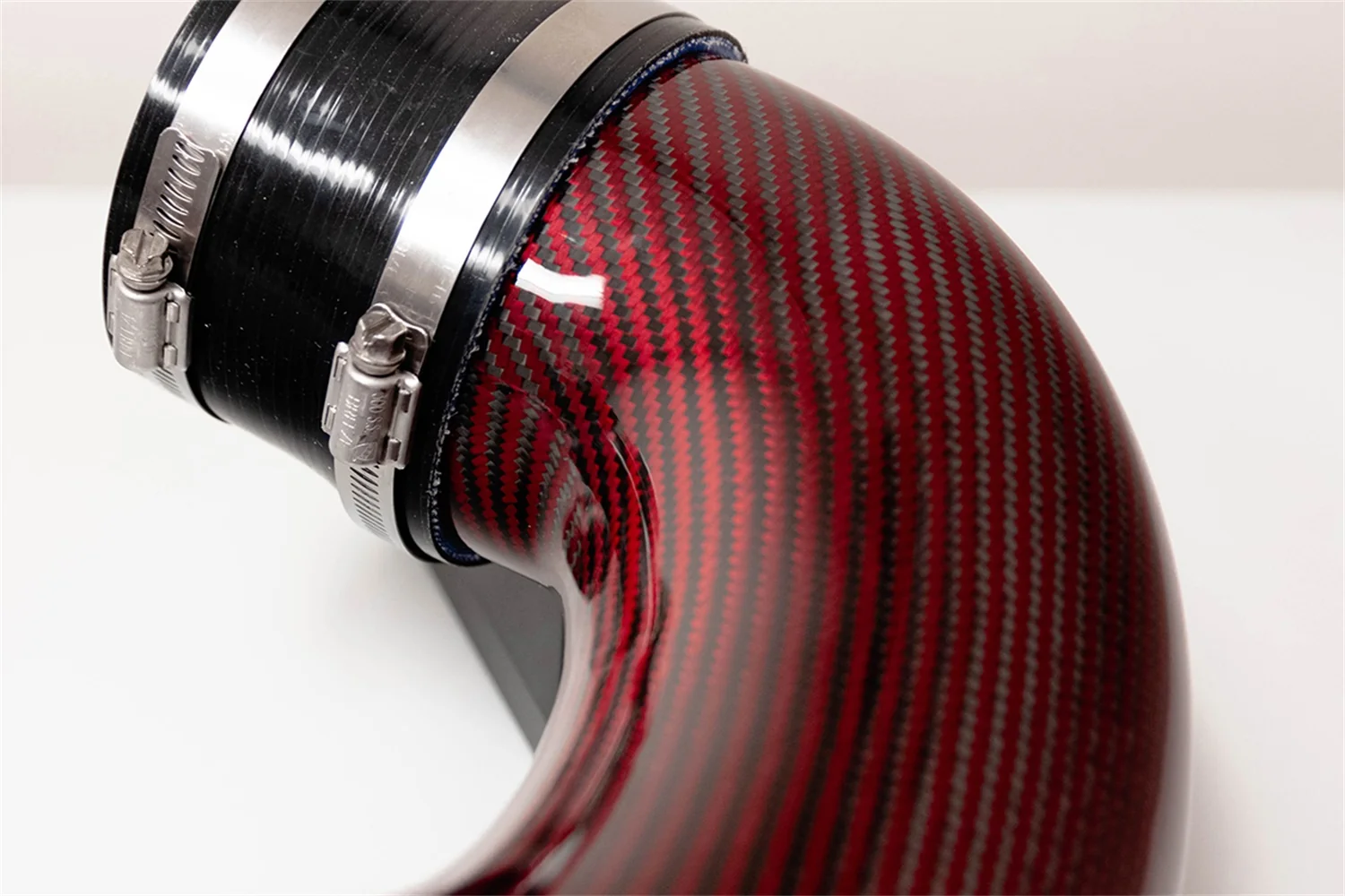 Red Carbon Fiber Air Intake with Oiled Filt <br> 2014-2019 Chevrolet Corvette - Image 3