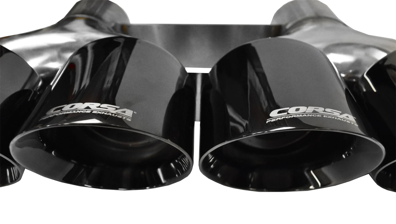 Quad 4.5in. Black PVD Pro-Series Tip Kit <br> 2014-2019 Chevrolet Corvette - Image 3