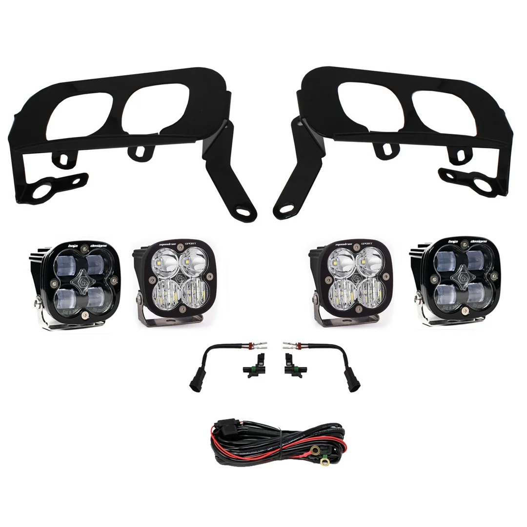 Squadron Sport/SAE Dual Fog Pocket Light Kit <br> 14-15 Chevrolet Silverado 1500