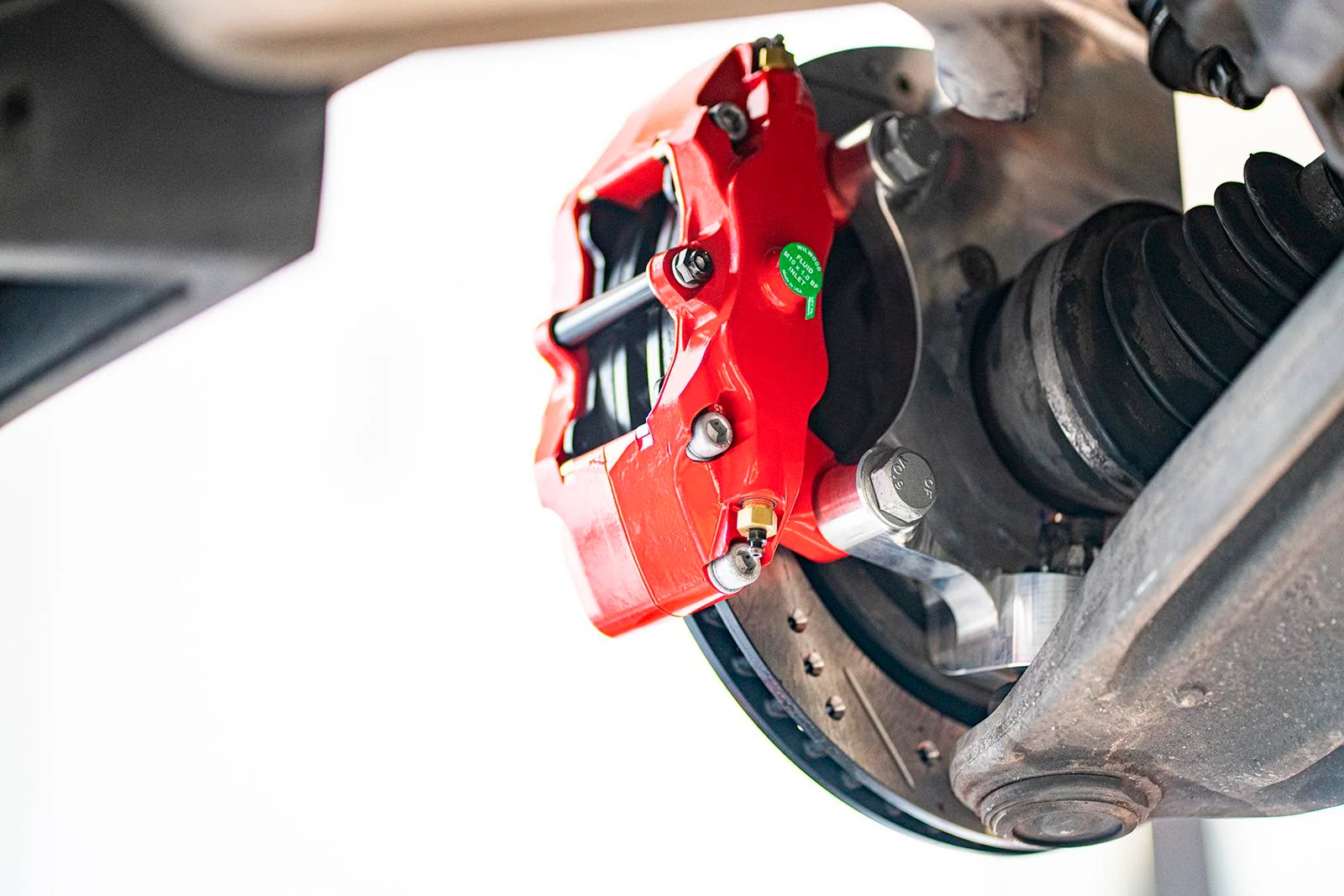 17in Brake Conversion Kit Drilled Slotted <br> 97-13 Chevy Corvette - Image 6