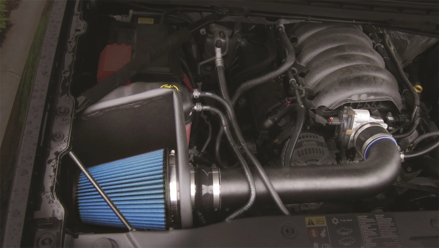 Metal Shield Cold Air Intake with Oiled Filter <br> 14-18 Chevy Silverado GMC Sierra 1500 - Image 2