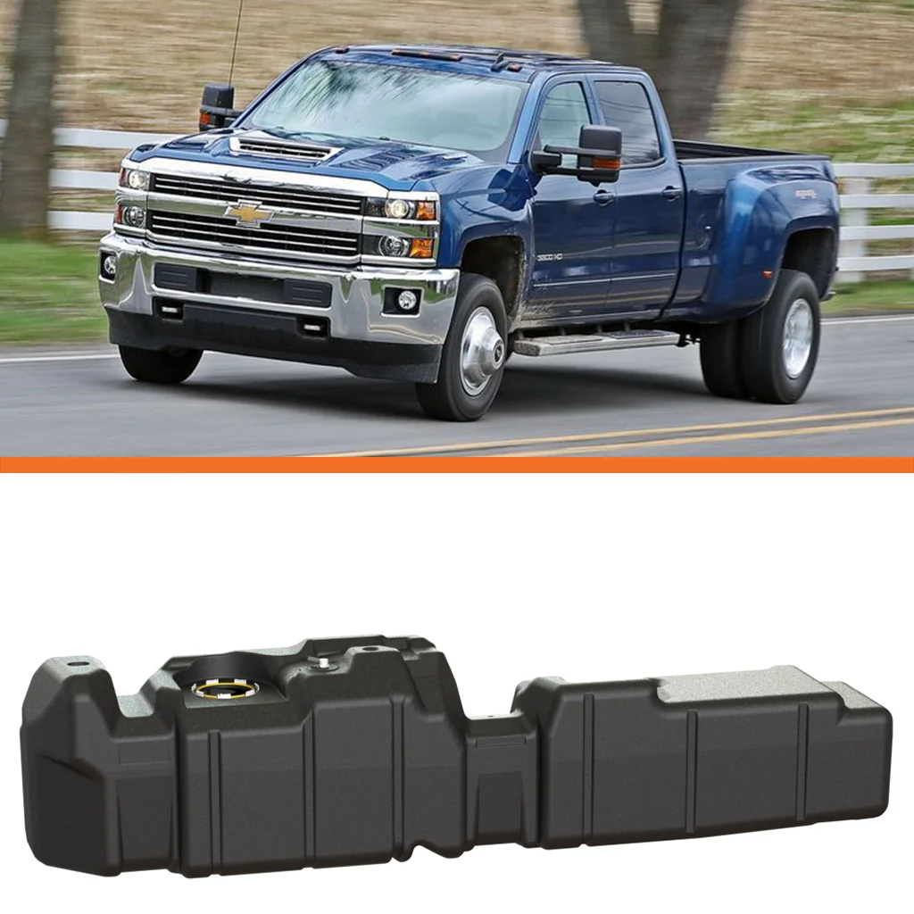 Extra Large Midship Tank <br>17-19 Chevy Silverado, GMC Sierra 2500 3500 HD - Image 4