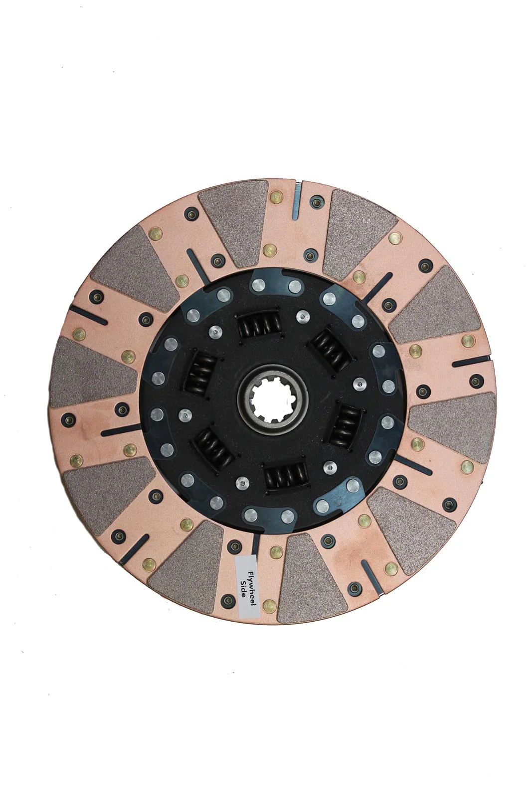 600 Series Ceramic Sprung Hub Clutch Disc <br> 11.000 in X 1.063 in X 10 Spline - Image 2