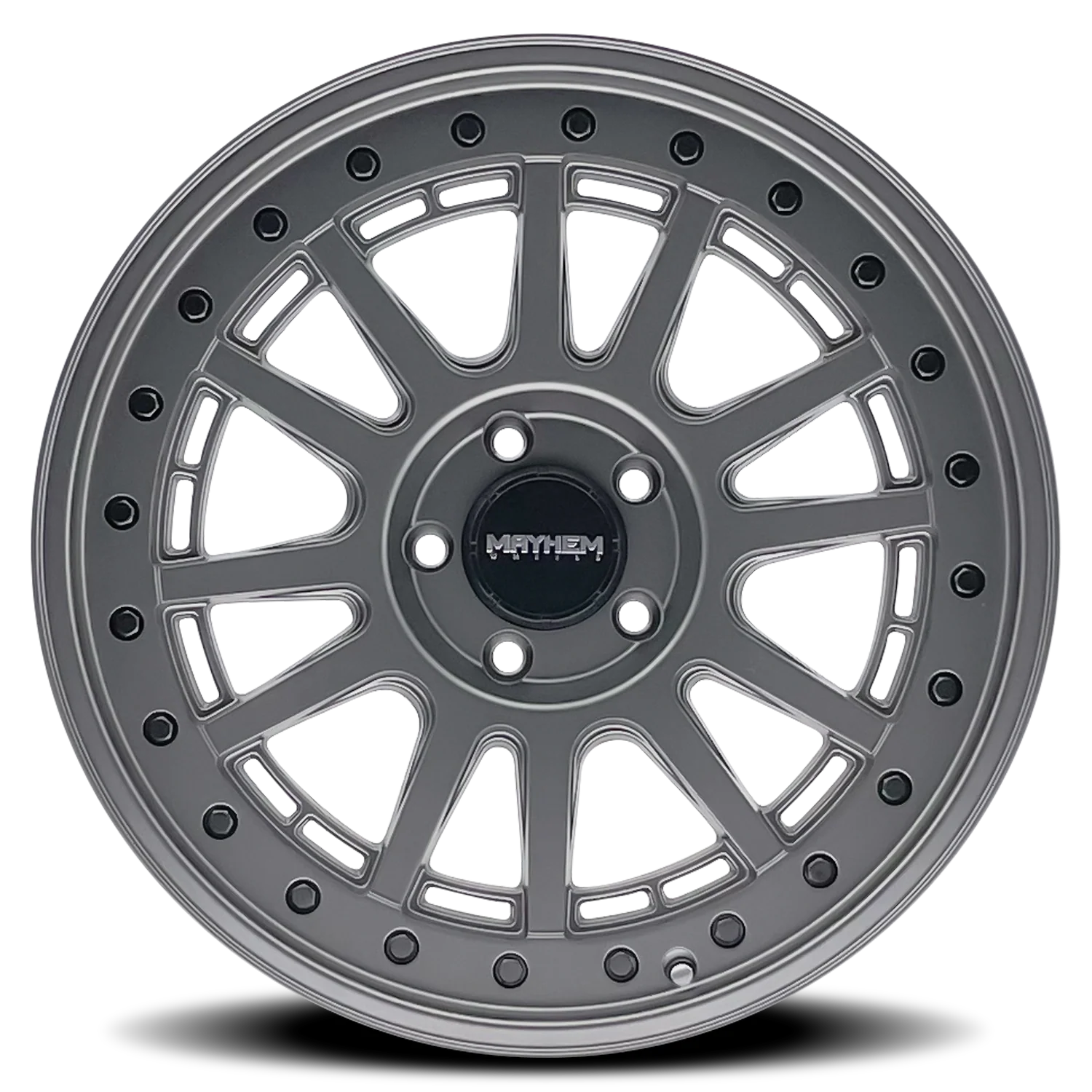 Compass 8305 Matte Gunmetal Wheel <br> 15x7 / 5x100 BP / 15mm Offset / 0 mm Hub - Image 3