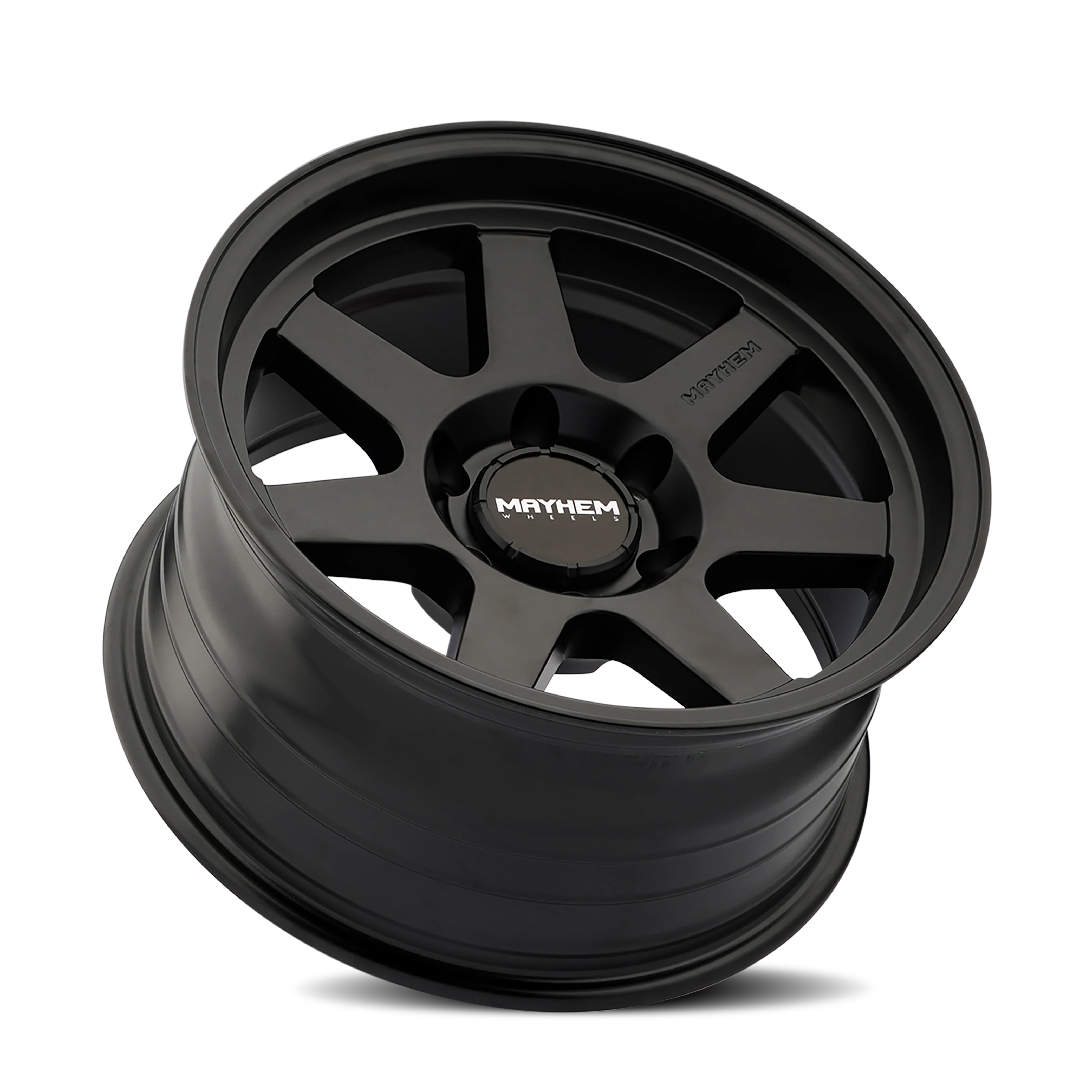 Convoy 8307 Satin Black Wheel <br> 17x9 / 5x127 BP / -6mm Offset / 78.1mm Hub - Image 2