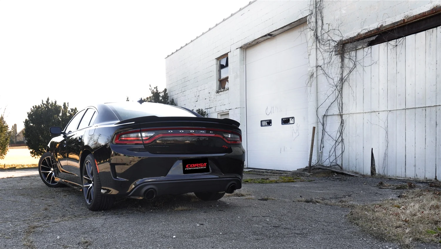 2.75in Cat-Back Dual Rear Exit W/ 4.5in Tips <br> 2015-2020 Dodge Charger - Image 2