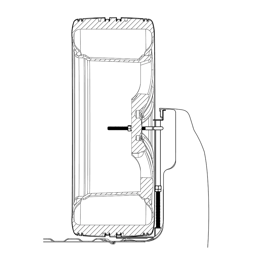 Spare Tire Buddy In Bed Tire Mount <br>89-93 Dodge D250 D350 W250 W350 - Image 4