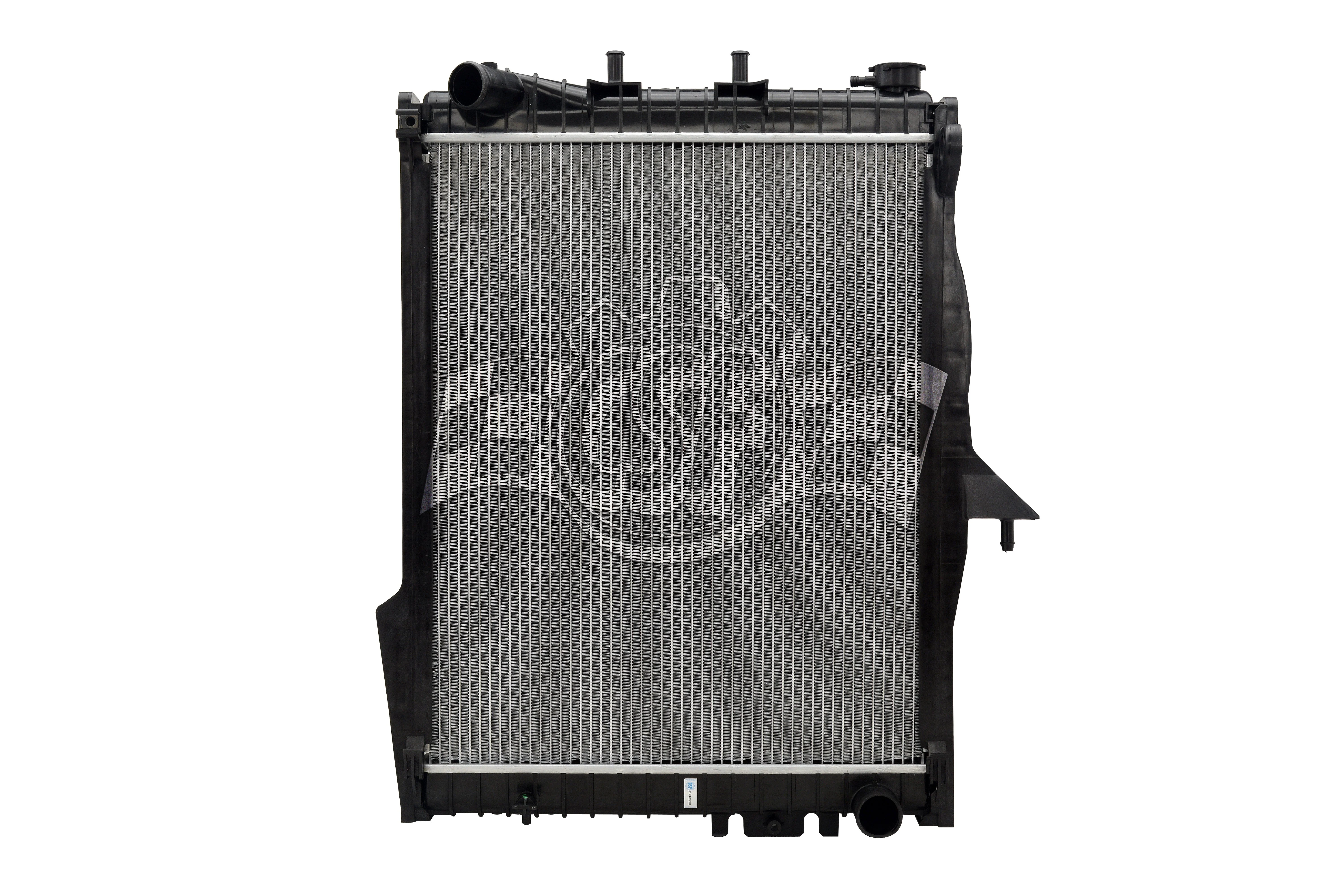 OEM Replacement 2 Row Aluminum Core Radiator <br> 04-09 Dodge Durango, 07-09 Chrysler Aspen - Image 2