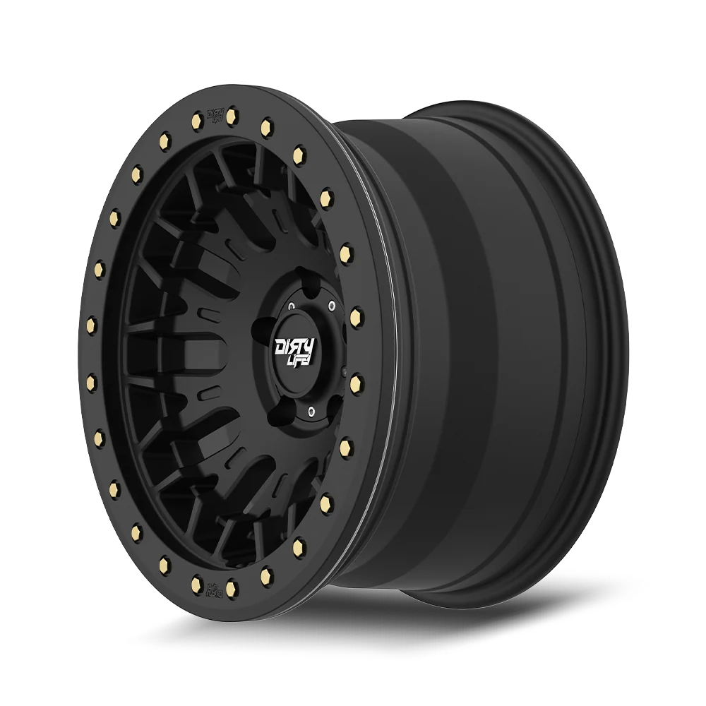 Dt-3 9317 17x9 in Satin Black Wheel <br> 6x139.7 Bolt Pattern / -12mm Offset / 106mm Hub - Image 3
