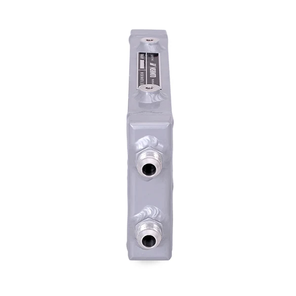 Small Bar and Plate Dual Pass Oil Cooler <br> 12.48 L X 1.57 W X 6.3 in H - Image 6