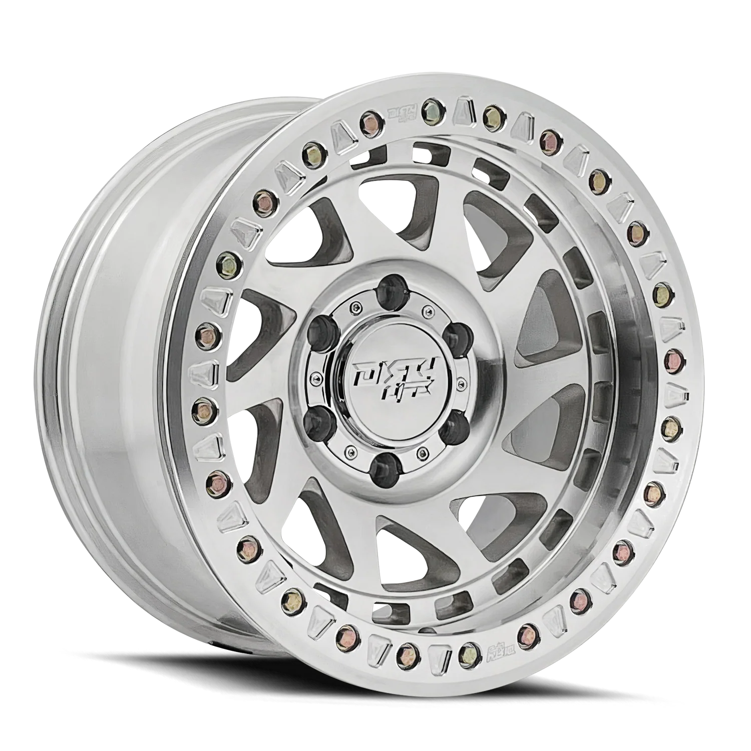 Enigma Race 9313 17x9 in Machined Wheel <br> 8x165.1 Bolt Pattern / -12mm Offset / 130.8mm Hub