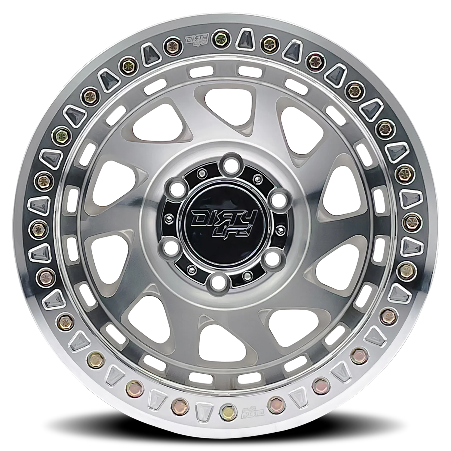 Enigma Race 9313 17x9 in Machined Wheel <br> 6x139.7 Bolt Pattern / -38mm Offset / 106mm Hub - Image 3