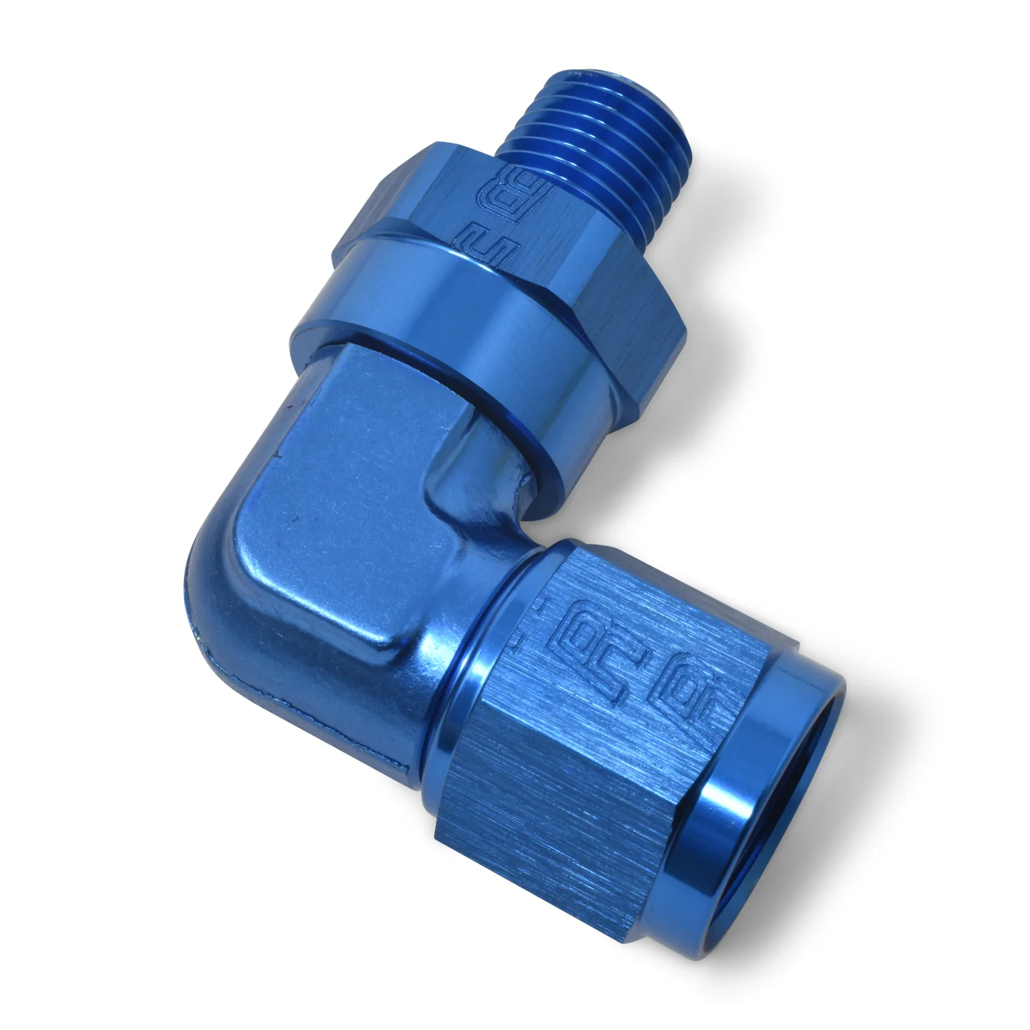 90 Degree Adapter Fitting <br> -12 AN 90 Degree Female to Male 1/2in Swivel NPT - Image 3