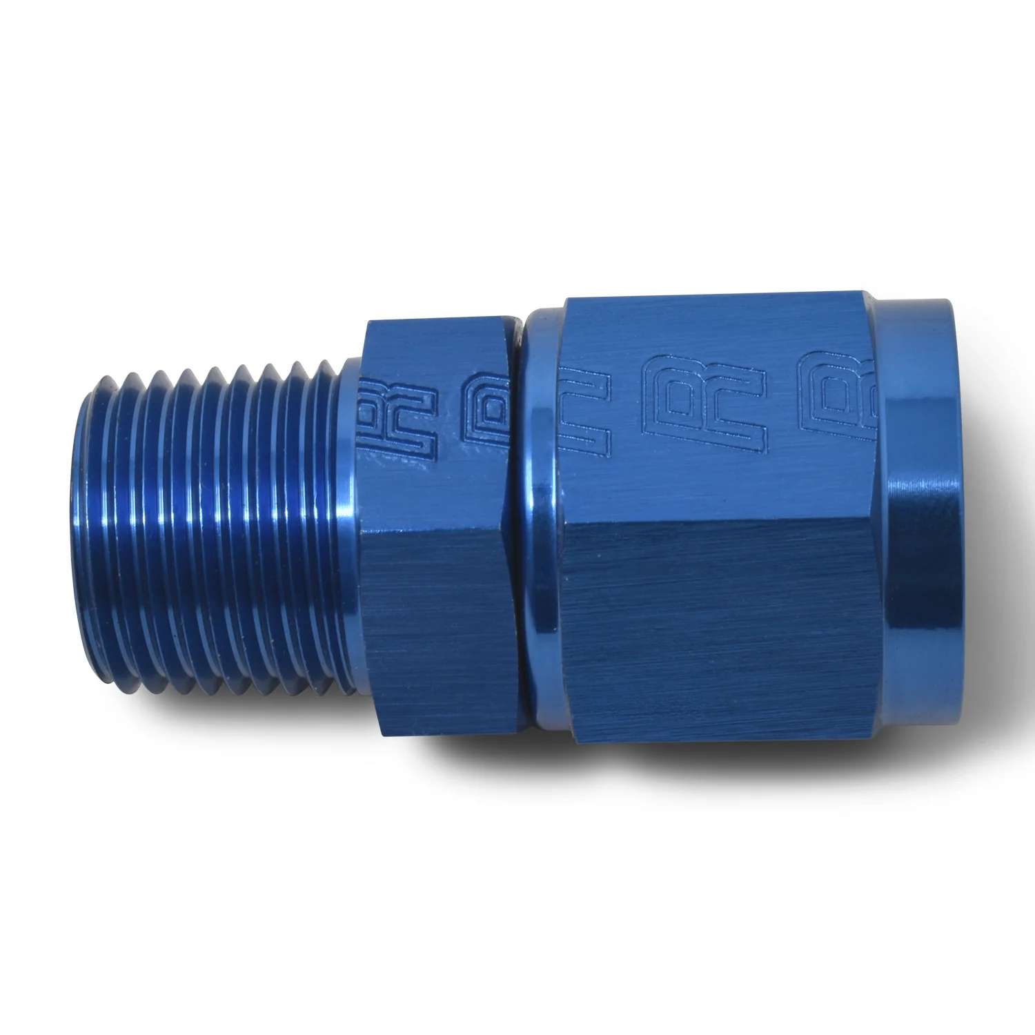 Straight Adapter Fitting <br> -8 AN Straight Female to 1/2in Male NPT - Image 2