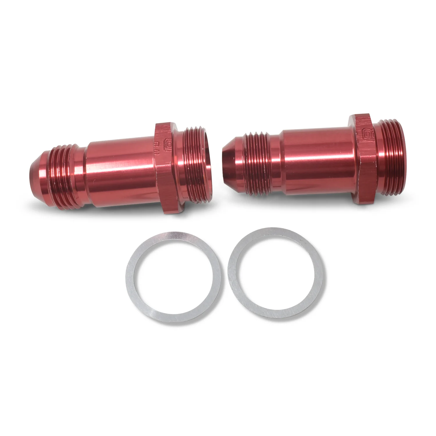 -8AN, 7/8 in -20 Straight Carburetor Fitting <br> Fitting Size: -8 AN, 7/8 in -20 - Image 2