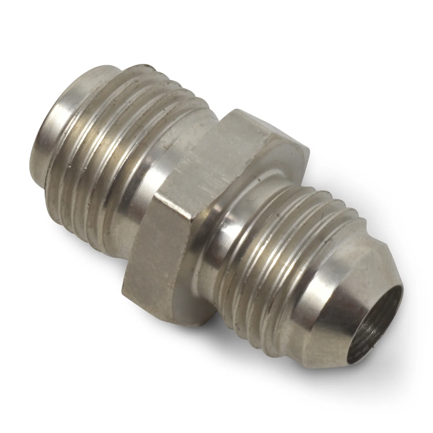 -6AN x 5/8 in -18 Straight Adapter Fitting <br> Fitting Size: -6 AN x 5/8 in -18 - Image 3