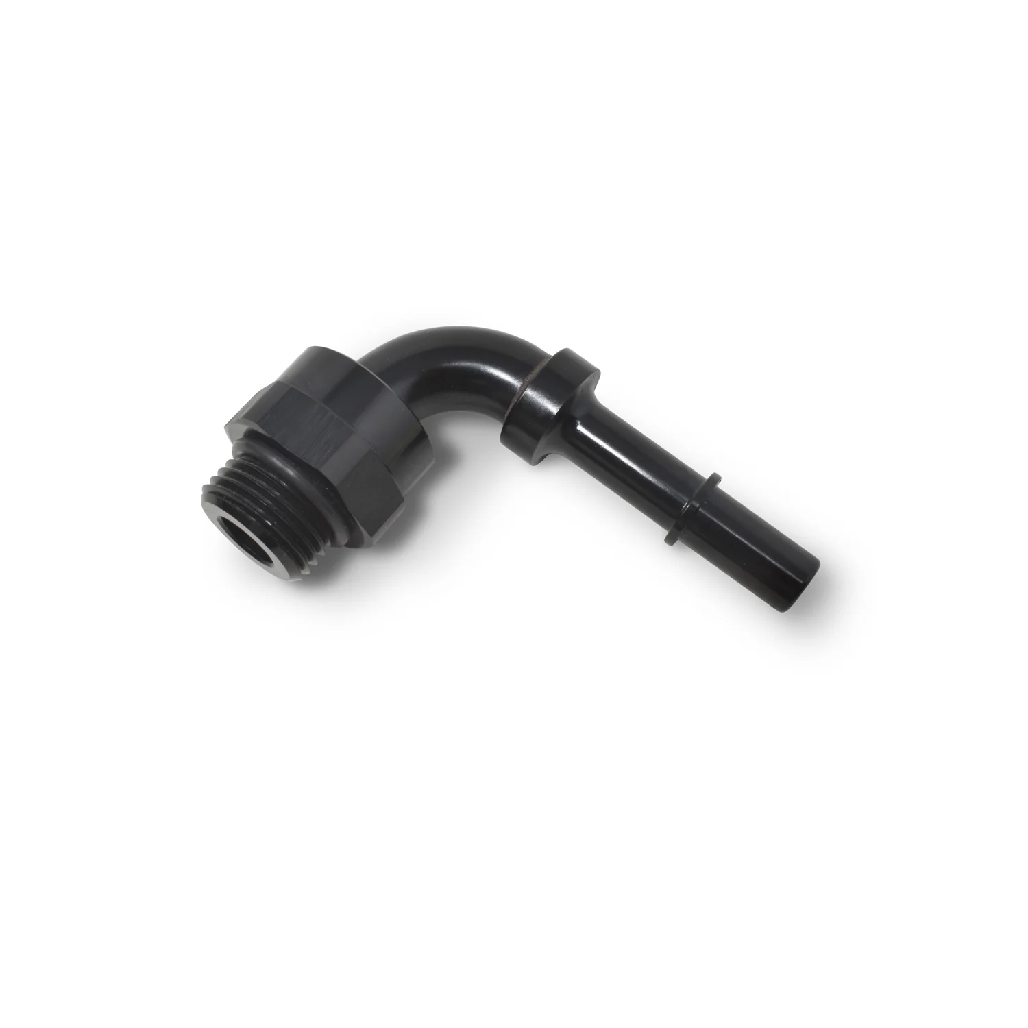 3/8 in Male x -8 Port Male 90 Degree EFI Adapter <br> Fitting Size: 3/8 in Male x -8 Port Male - Image 3