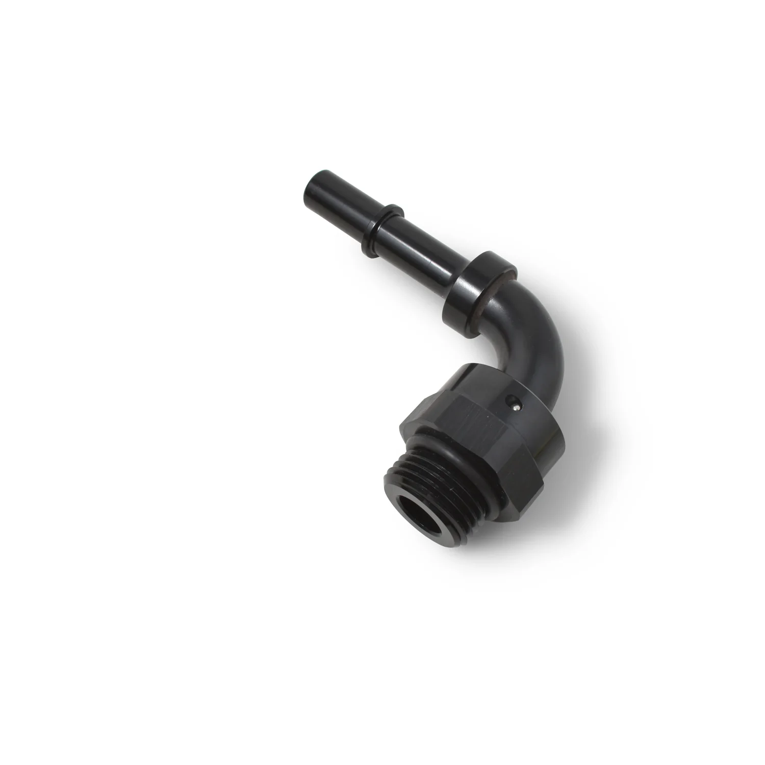 3/8 in Male x -8 Port Male 90 Degree EFI Adapter <br> Fitting Size: 3/8 in Male x -8 Port Male - Image 5