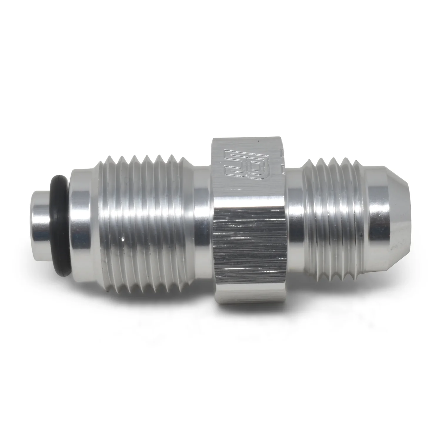 6AN Power Steering Adapter Male 1/2-20 O-Ring <br> Thread Size: 1/2in -20 Bump O-ring - Image 2