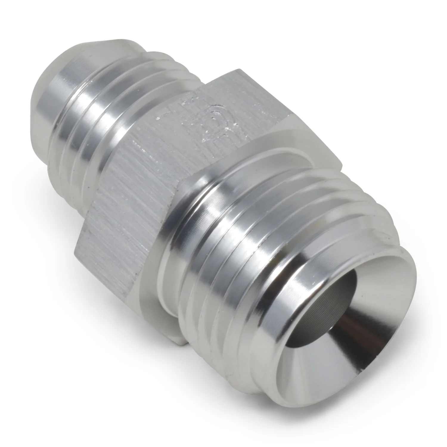 6AN Power Steering Adapter 11/16in-18 Inverted Flare <br> Universal Fit - Image 3