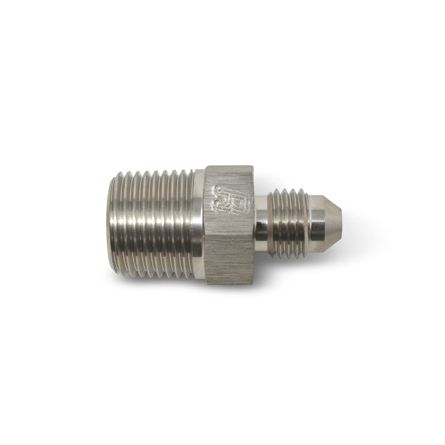 -4AN x 1/4in NPT Straight Adapter Fitting <br> Fitting Size: -4 AN x 1/4in NPT - Image 2