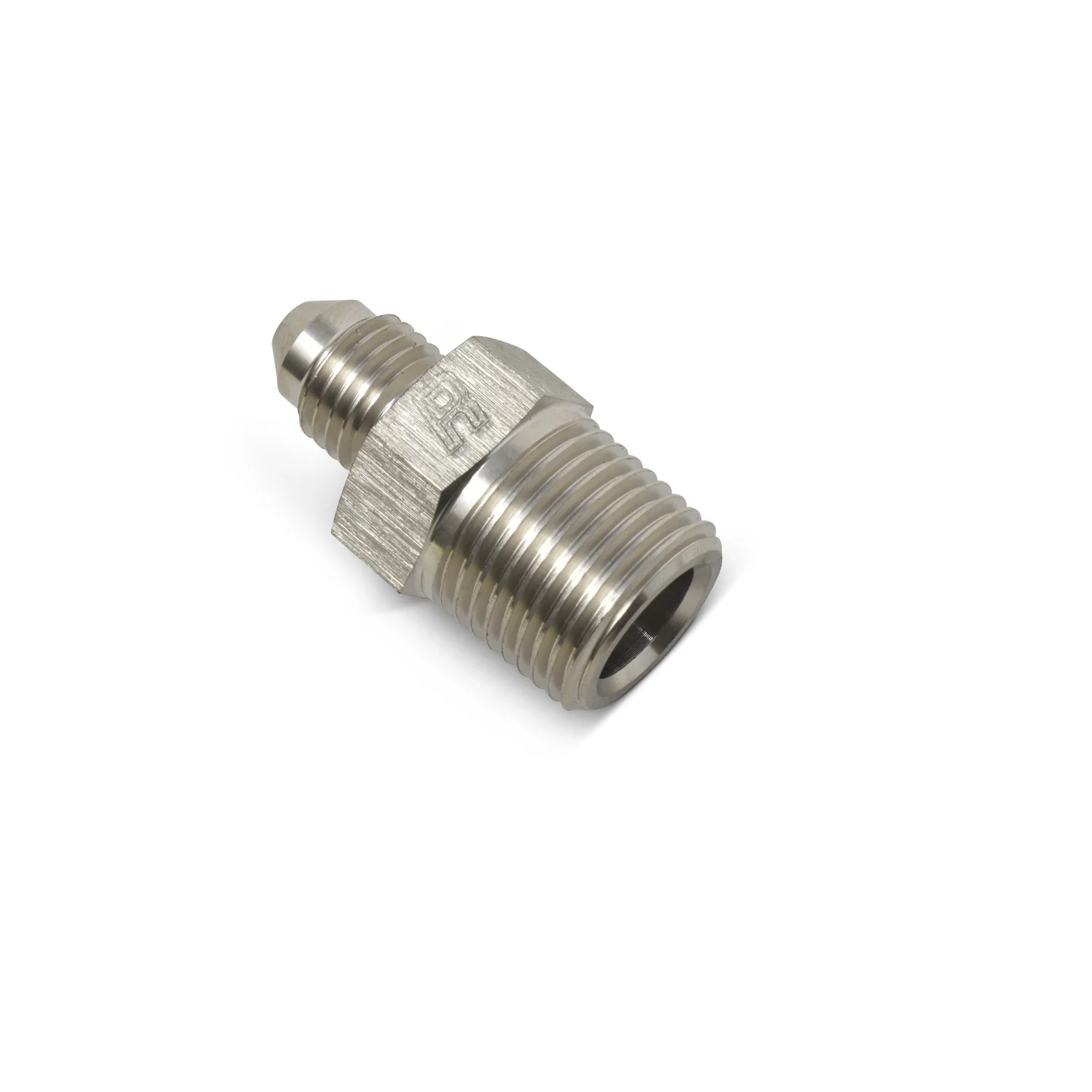 -4AN x 1/4in NPT Straight Adapter Fitting <br> Fitting Size: -4 AN x 1/4in NPT - Image 4