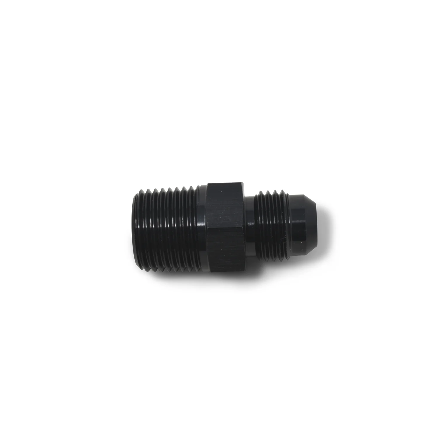 -6AN x 1/4 in NPT Straight Adapter <br> Fitting Size: -6 AN x 1/4 in NPT - Image 2