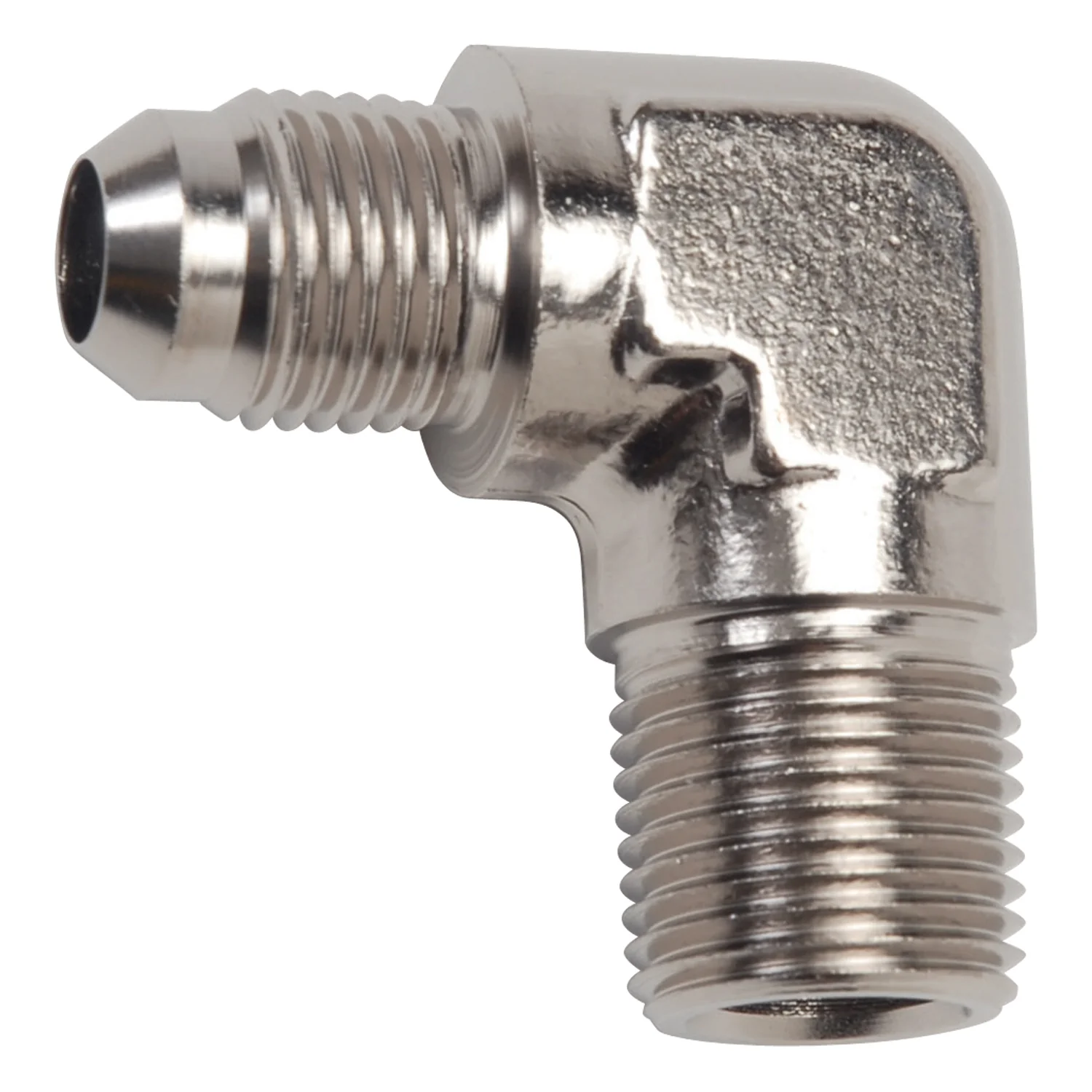 -3AN x 1/8 in NPT 90 Degree Adapter Fitting <br> Fitting Size: -3 AN x 1/8 in NPT
