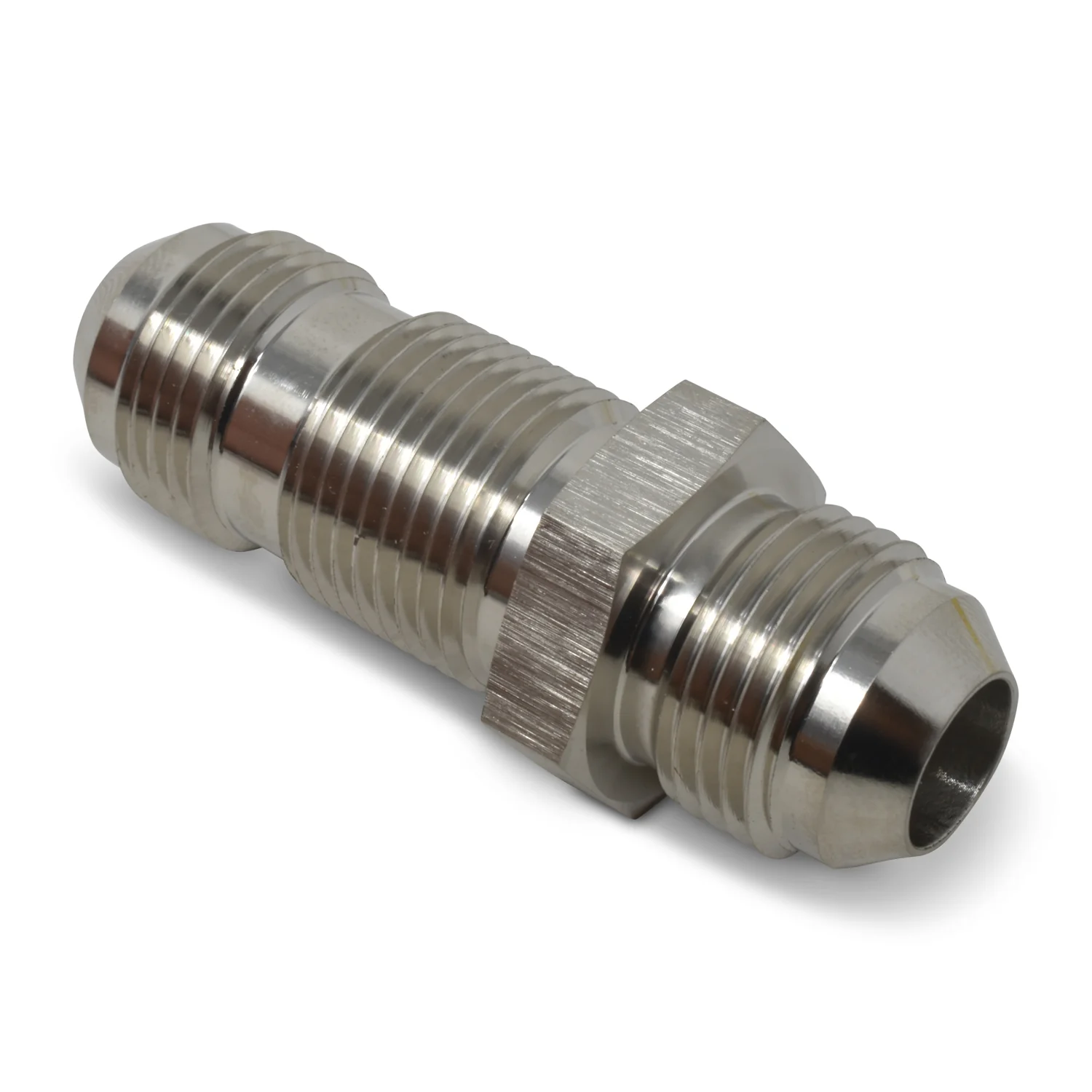-10AN Straight Bulkhead Fitting <br> Fitting Size: -10 AN - Image 2