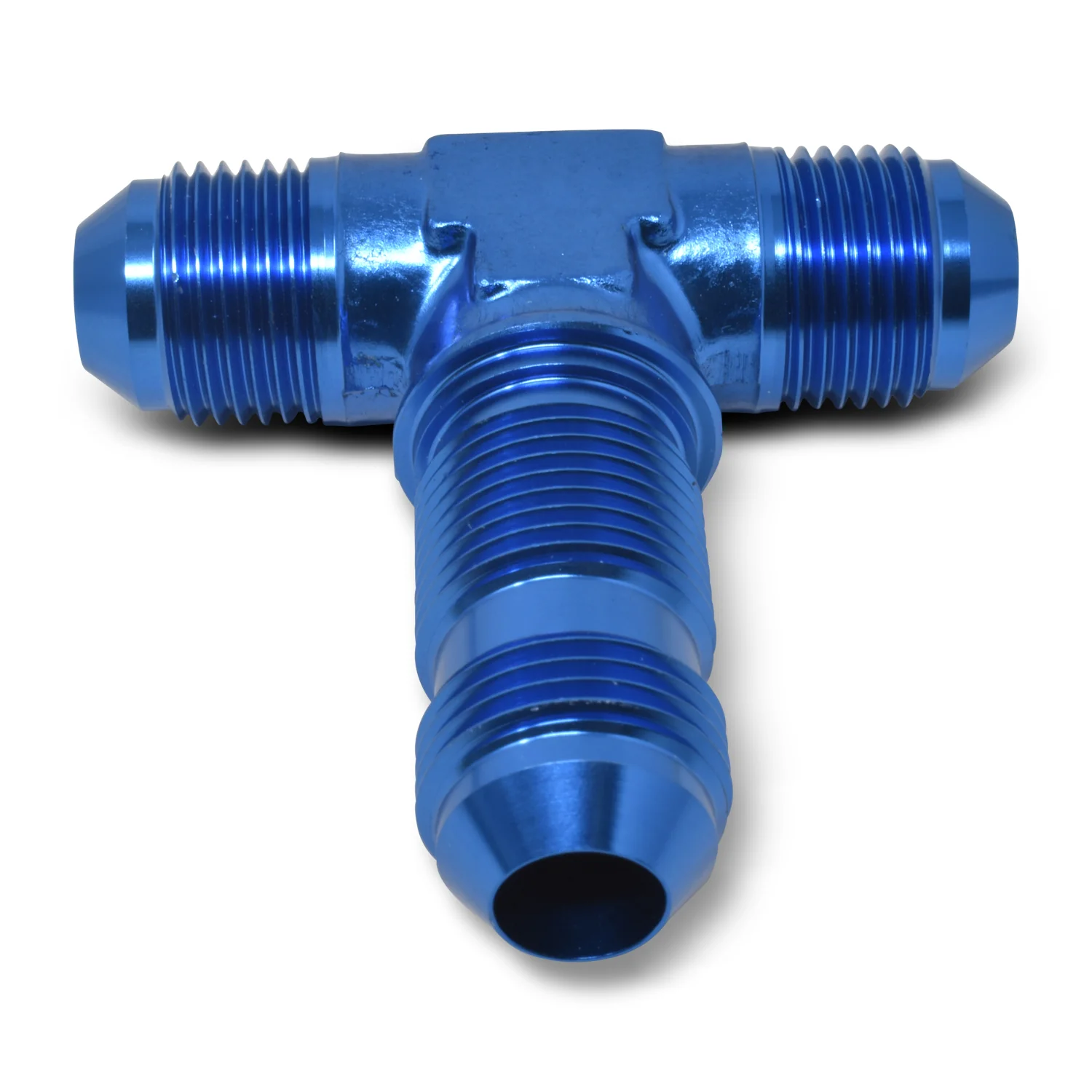 -10AN T Bulkhead Fitting <br> Fitting Size: -10 AN