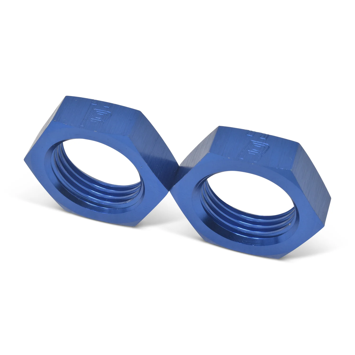 -8AN To 3/4in -16 Nut Adapter Fitting <br> -8 AN Bulkhead Nuts 3/4in -16 Thread Size - Image 2