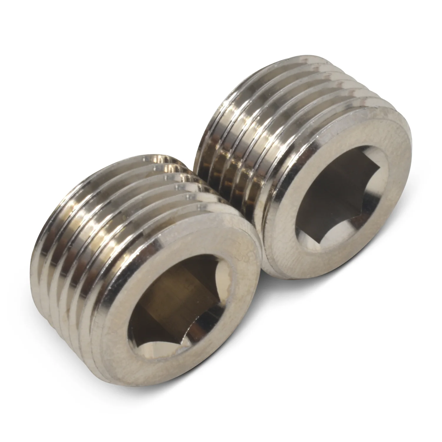1/4 in NPT Straight NPT Plug <br> Fitting Size: 1/4 in NPT - Image 3