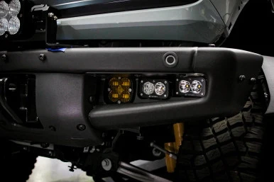 Steel Bumper Fog Pocket Light Kit <br> 21-25 Ford Bronco - Image 2
