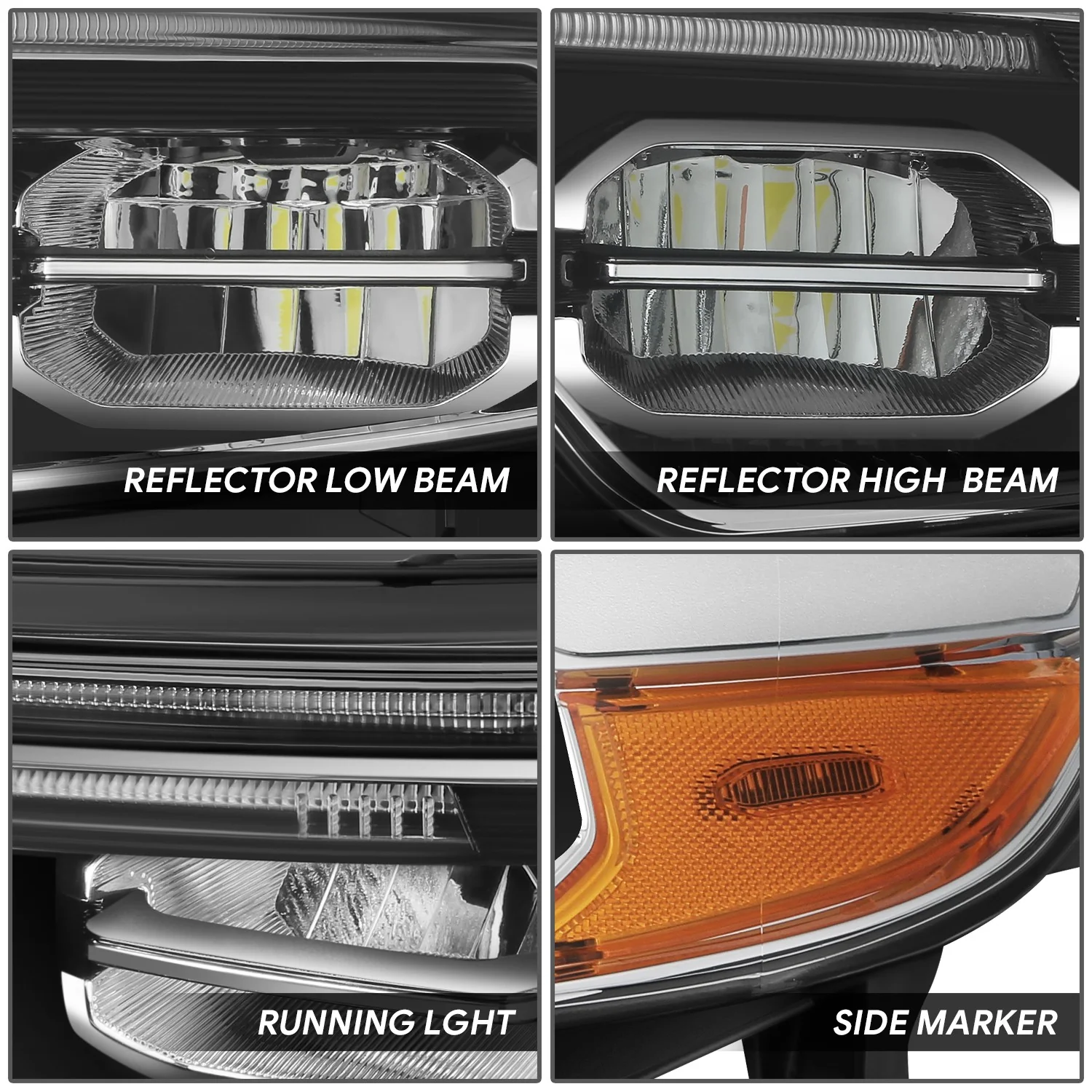 Factory Style Left Side Headlight<br>20-24 Ford Explorer - Image 3