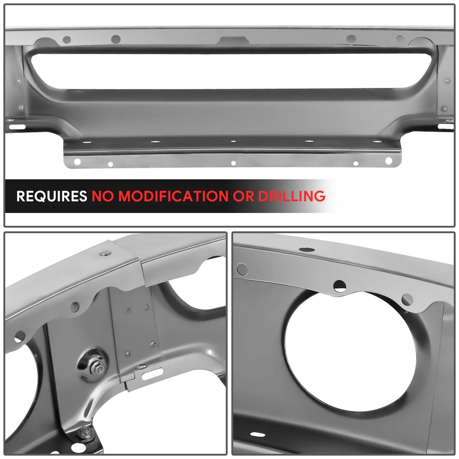 Modular Style Front Bumper Face Bar w/ Fog Lamps<br>06-08 Ford F-150 - Image 4