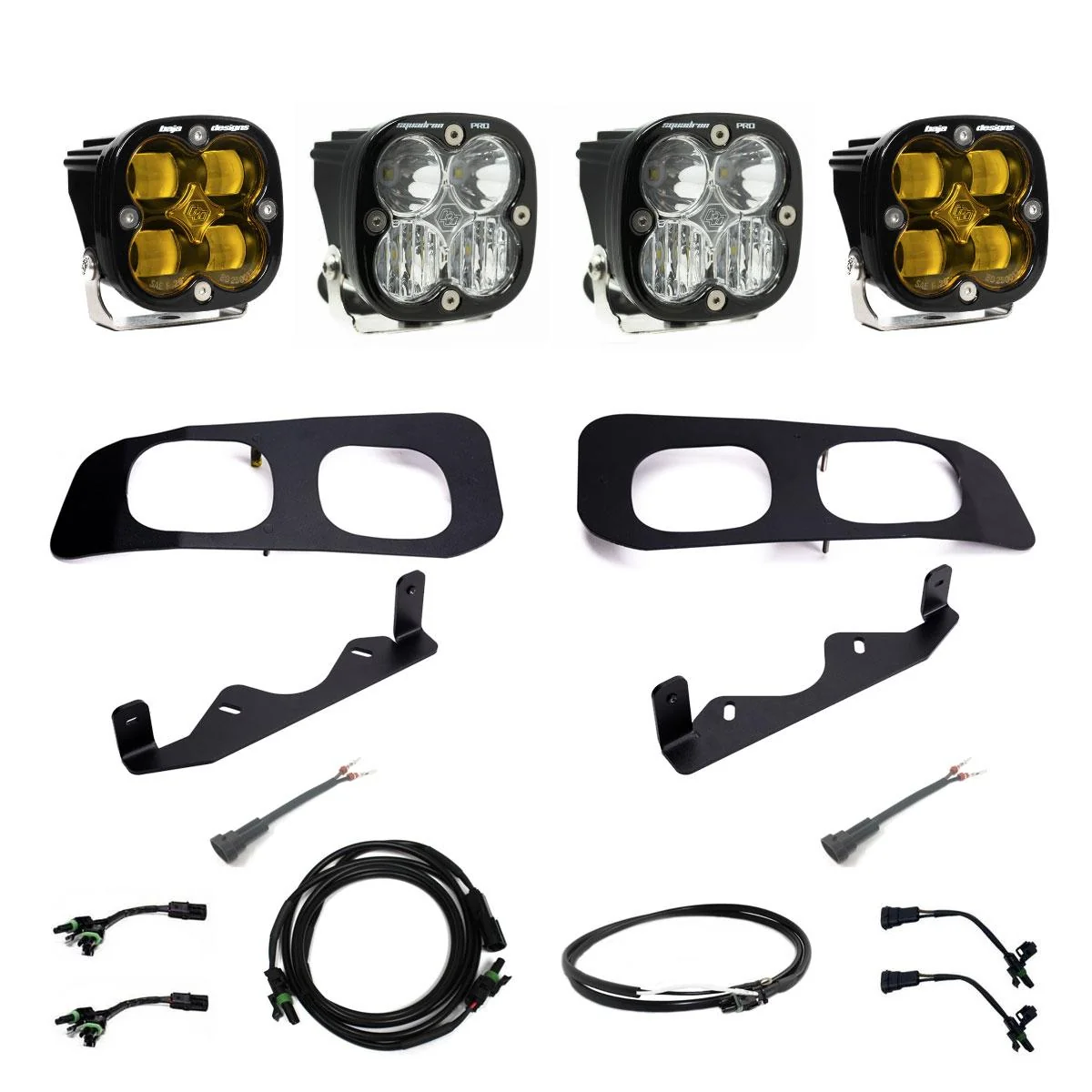 Squadron SAE/Pro Fog Pocket Kit <br> 23-25 Ford F-250 F-350 Super Duty - Image 2