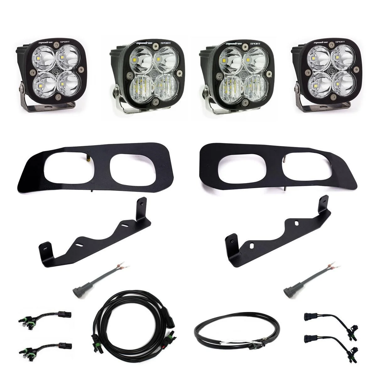 Squadron Sport Dual Fog Pocket Light Kit <br> 23-25 Ford F-250 F-350 Super Duty - Image 2