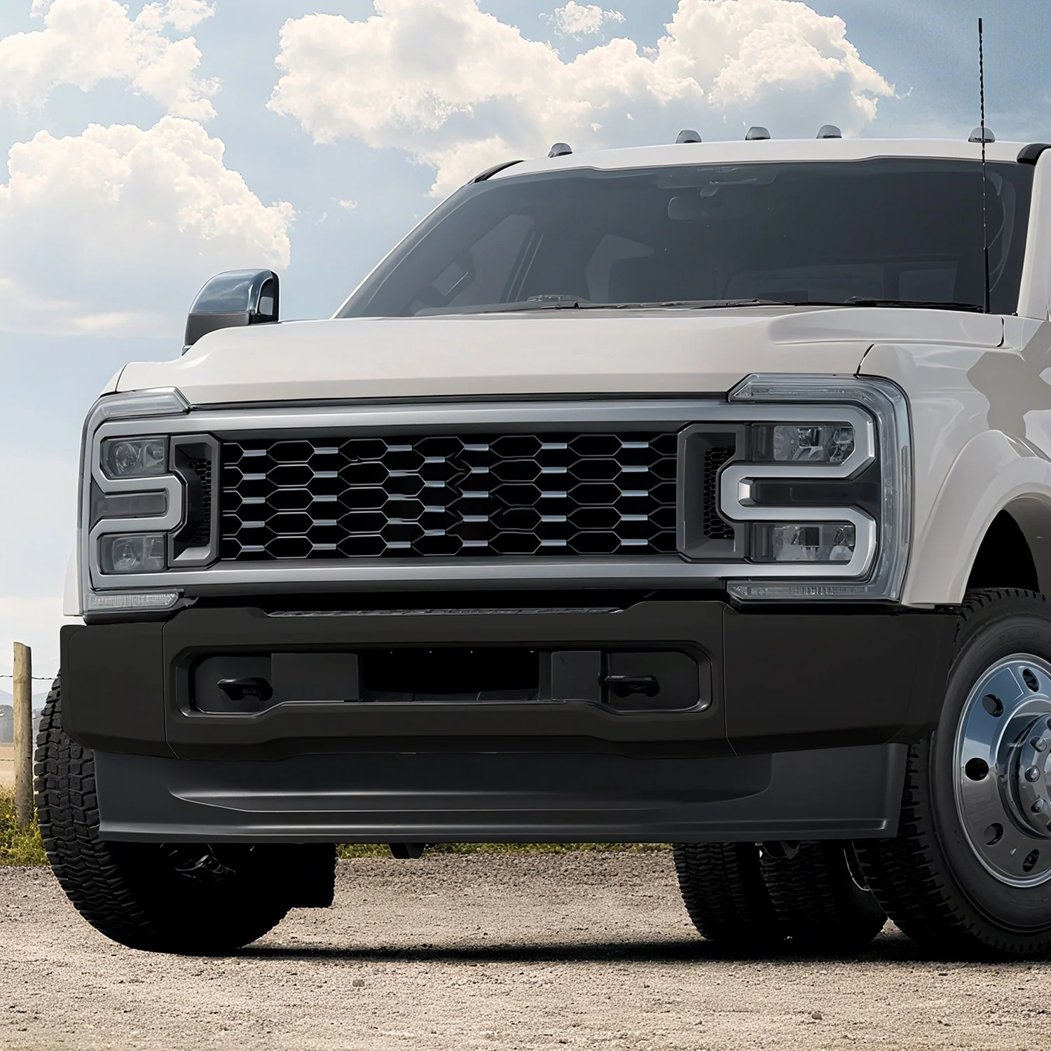 Modular Style Front Bumper w/ Adaptive Cruise Control<br>23-26 Ford F-250 F-350 Super Duty - Image 6