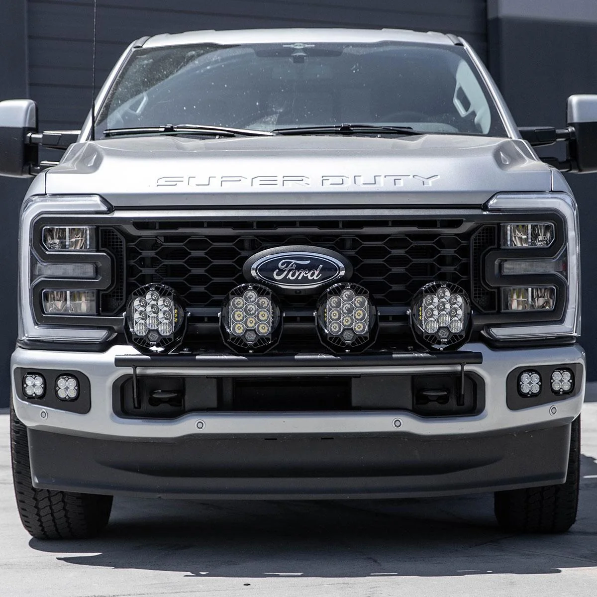 LP9 Driving Combo Bull Bar Light Kit w/Upfitter <br> 23-25 Ford F-250 F-350 Super Duty - Image 2