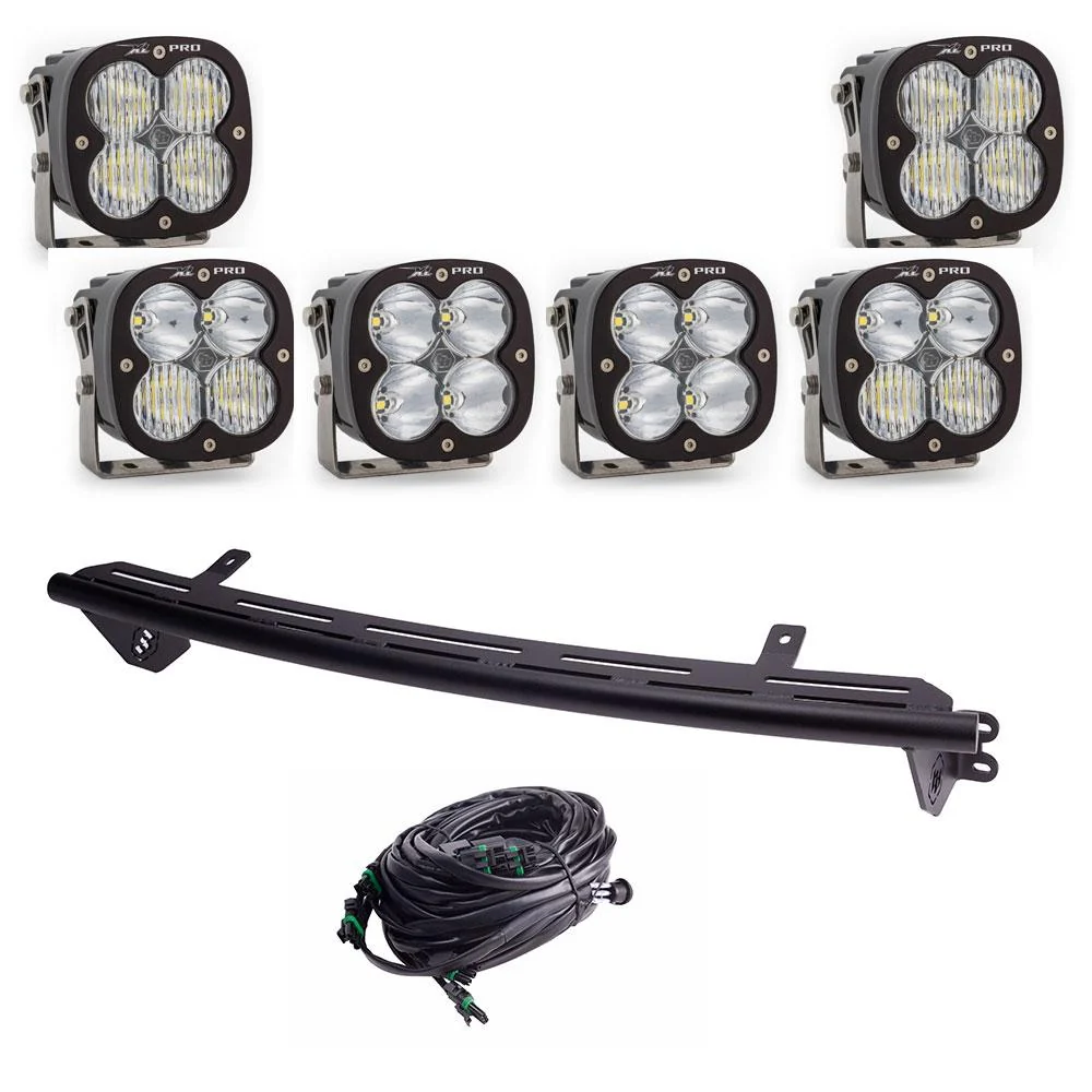 XL Pro Bull Bar Driving Combo Light Kit <br> 23-25 Ford F-250 F-350 Super Duty