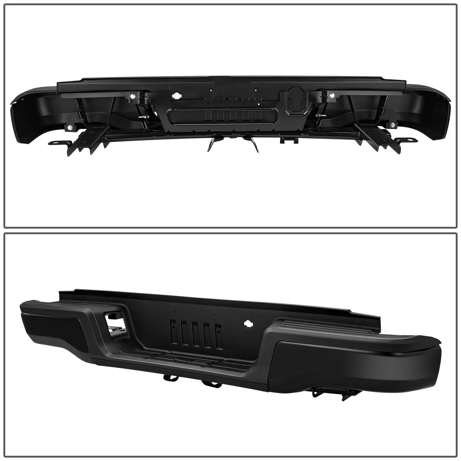 Primered Black Steel Rear Step Bumper<br>19-23 Ford Ranger - Image 5