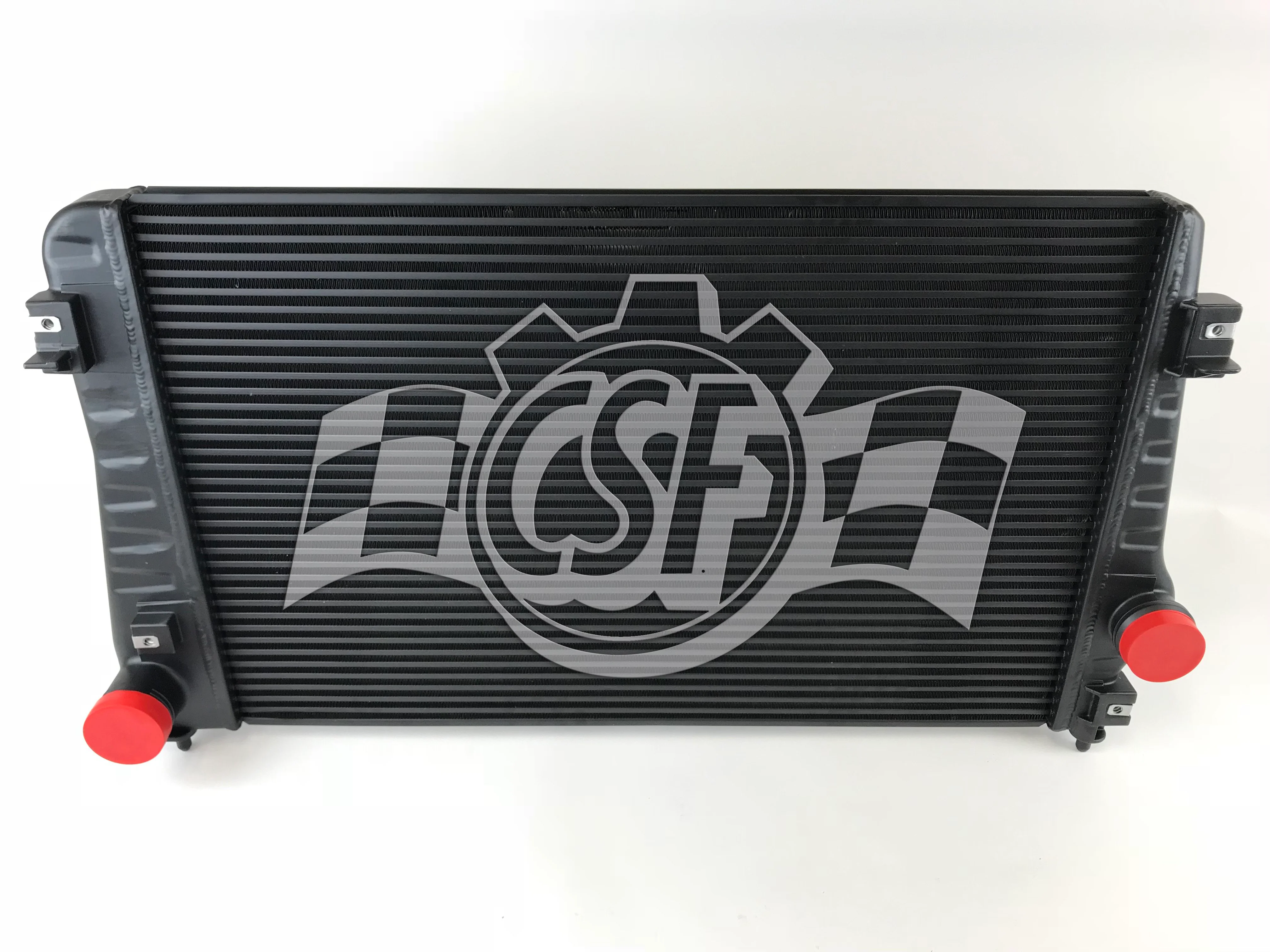 OEM Style Aluminum Core Replacement Intercooler <br> 17-19 GMC Sierra Chevy Silverado 2500 3500 HD - Image 2