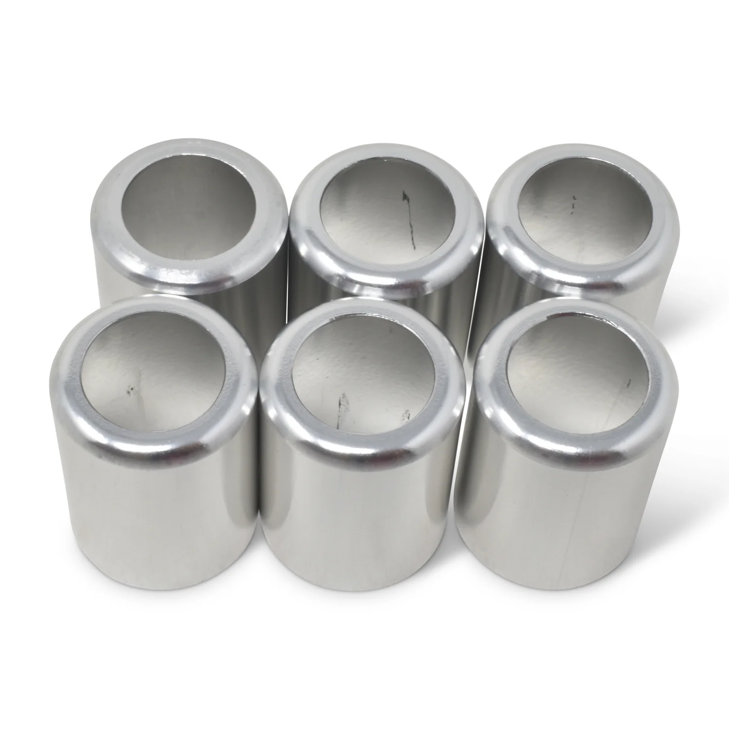 -4 AN Crimp Collars 6 Per Pack <br> Universal application