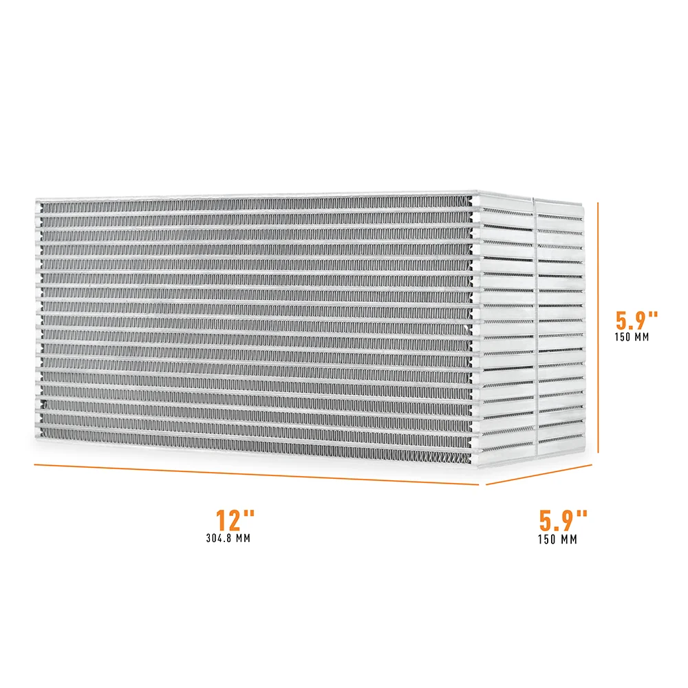 Universal Air-to-Water Intercooler Core <br> 25 L X 5.9 W X 11.8 in H - Image 4
